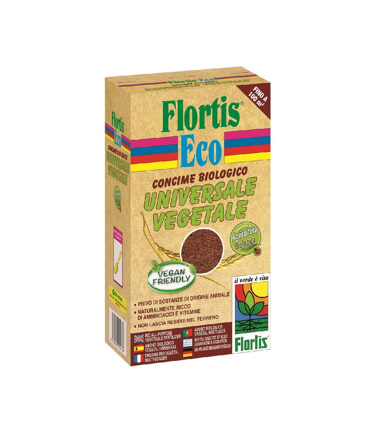 Concime polvere FLORTIS Solfato ferroso 1 kg