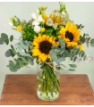Sole - Bouquet di tre Girasoli